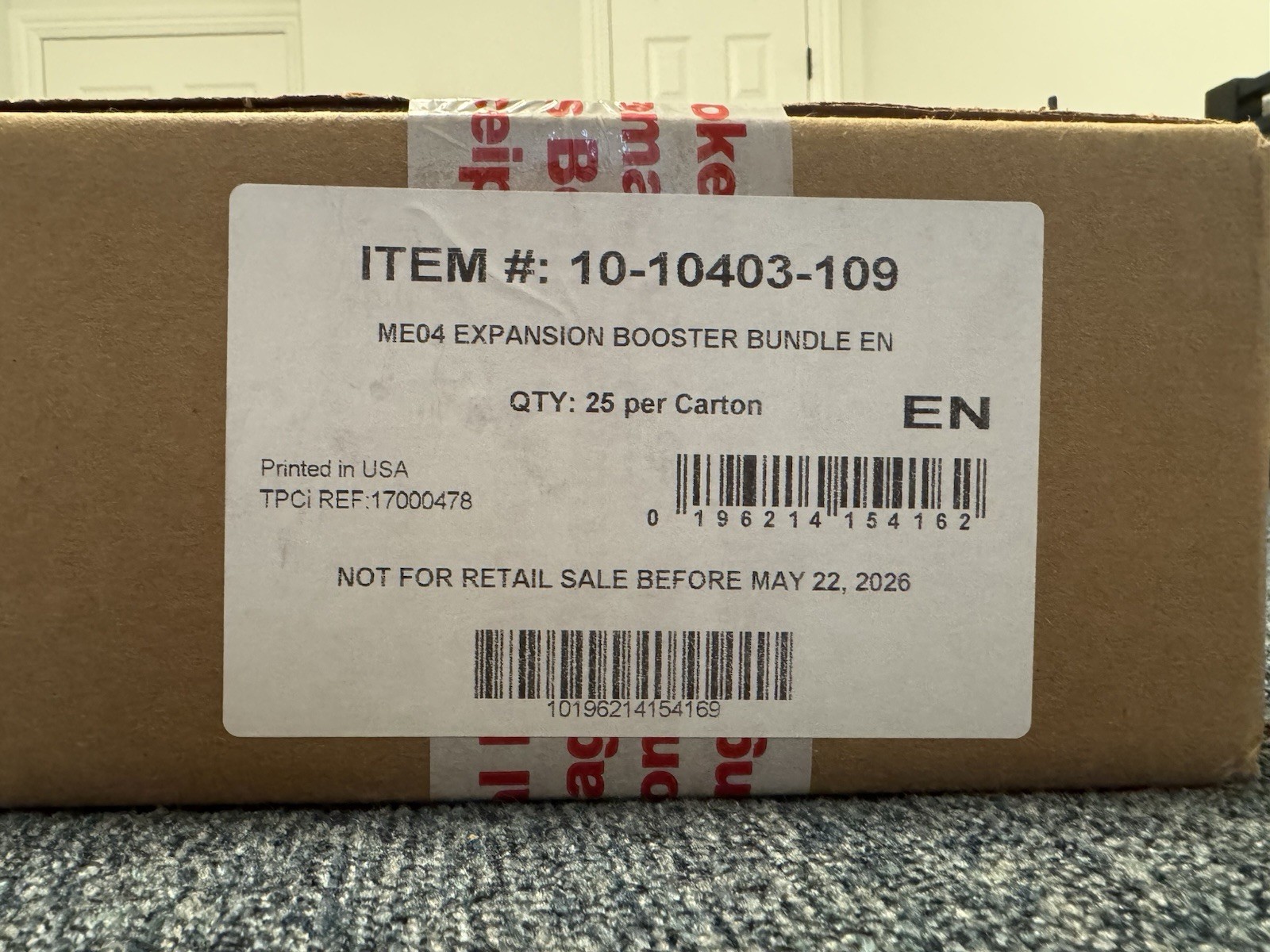 Factory Sealed Pokémon TCG Chaos Rising Booster Bundle Case - photo 2