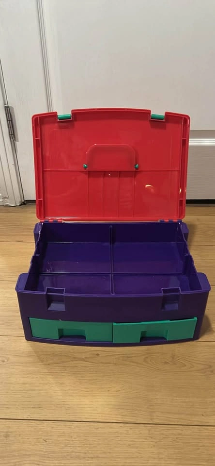 Colorful Craft Storage Box with Drawers - photo 2