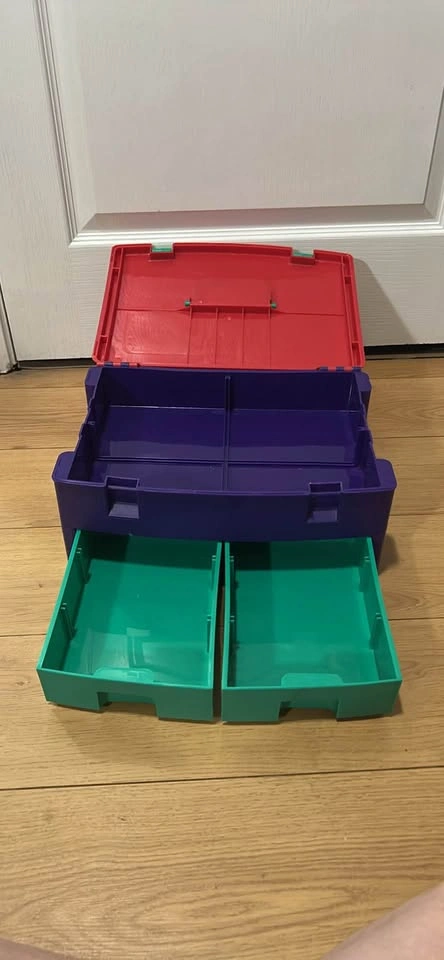 Colorful Craft Storage Box with Drawers - photo 3