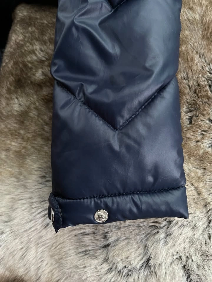 Vero Moda Dark Blue Light Puffer Crop Jacket, Small - photo 5