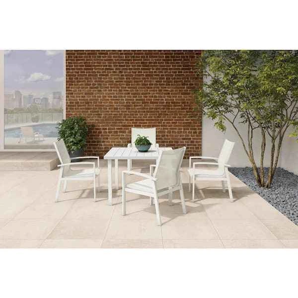 Summer Entertaining! NEW White Commercial Grade Outdoor Dining C - photo 4