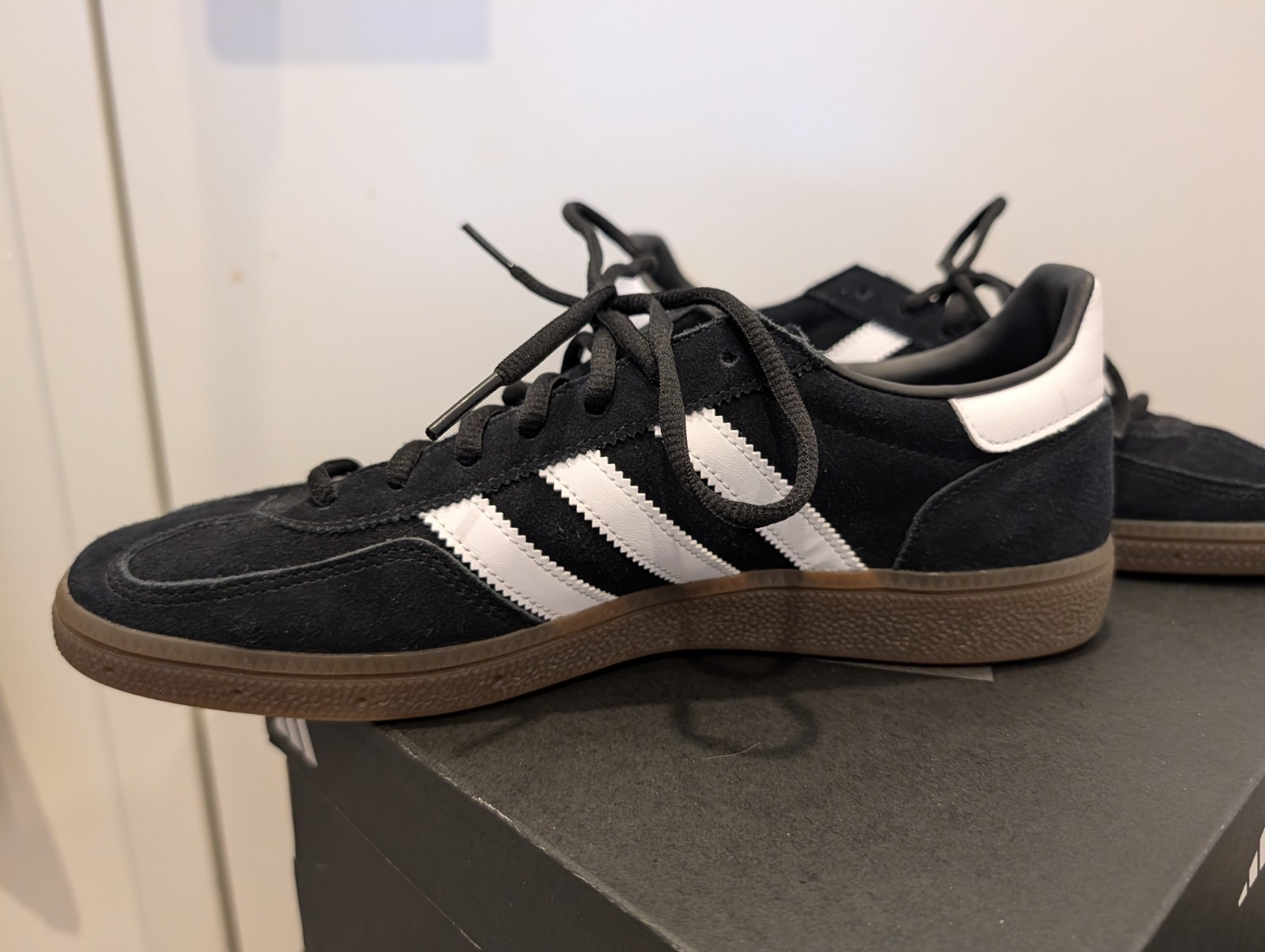 Size 9 - adidas Handball Spezial Black White - photo 5
