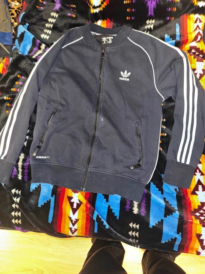Adidas navy blue sweater