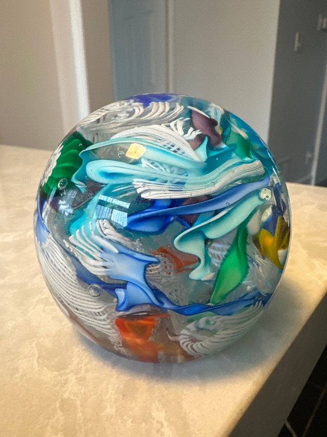 Murano Vintage Art Glass Paperweight - photo 3