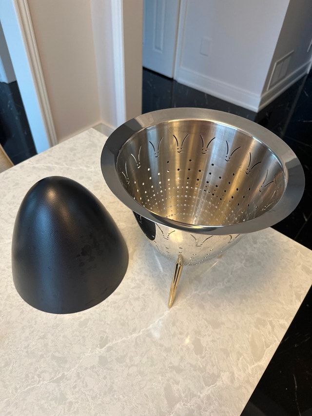 Alessi Officina MAX LE Chinois Colander, Stainless Steel - photo 4