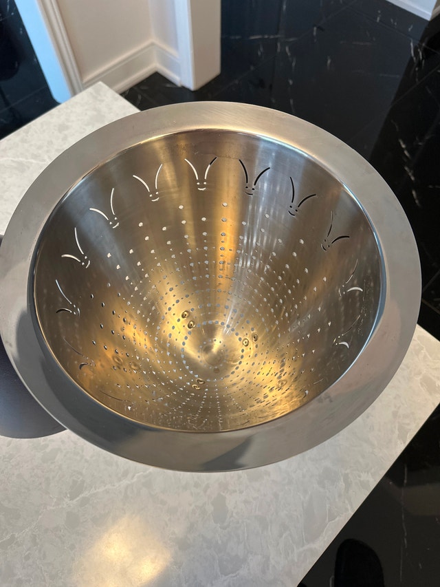 Alessi Officina MAX LE Chinois Colander, Stainless Steel - photo 5