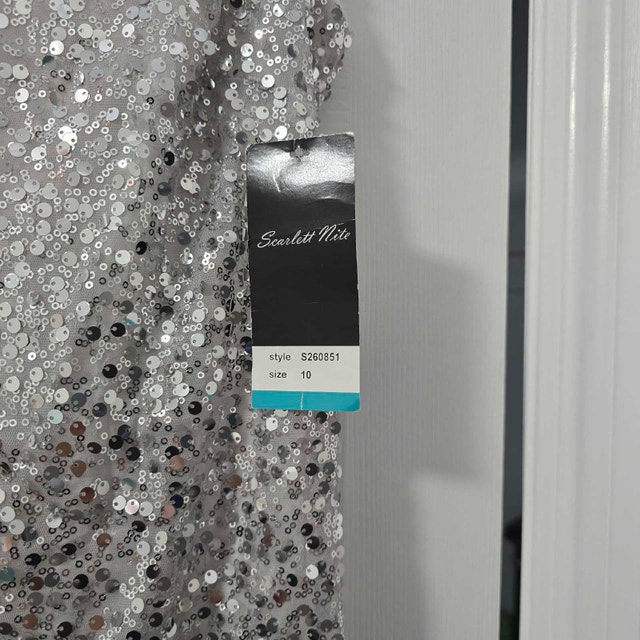 Scarlett Nite Silver Sequin Dress - photo 2