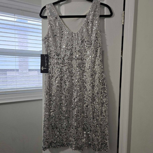 Scarlett Nite Silver Sequin Dress - photo 3