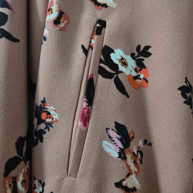 Ivanka Trump Floral Bomber Jacket - Size Large - photo 3