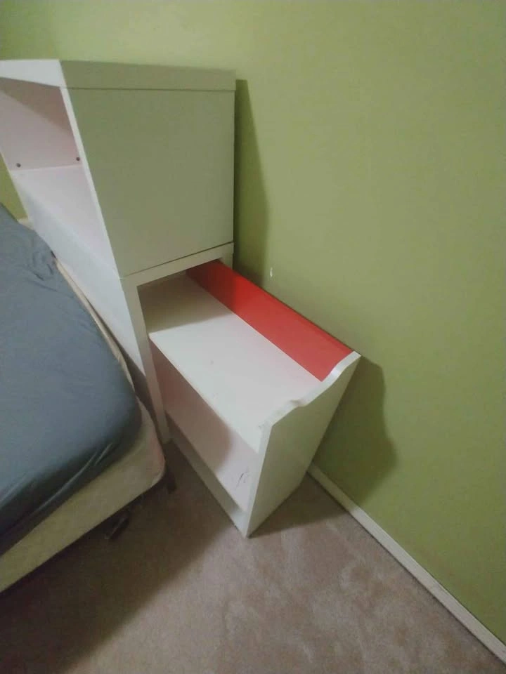Ikea Flaxa Headboard with Storage Unit - photo 4