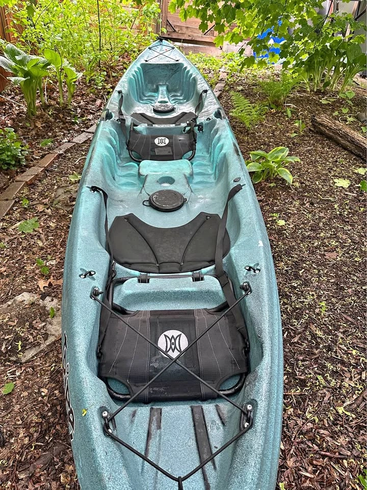 Perception Tribe 13.5 Tandem Kayak - 2 Person Sit-On-Top