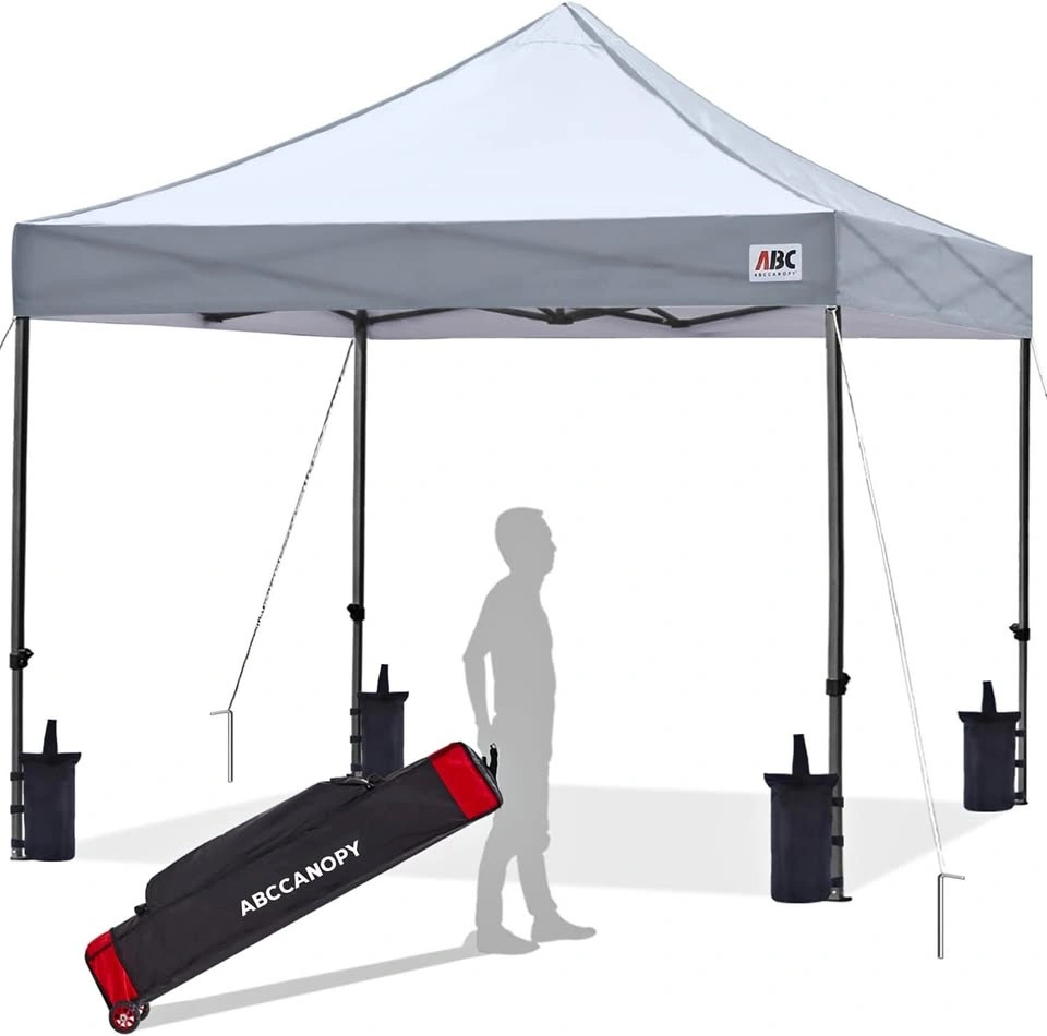ABCCANOPY Commercial 10x10 Pop Up Canopy Tent Grey - New