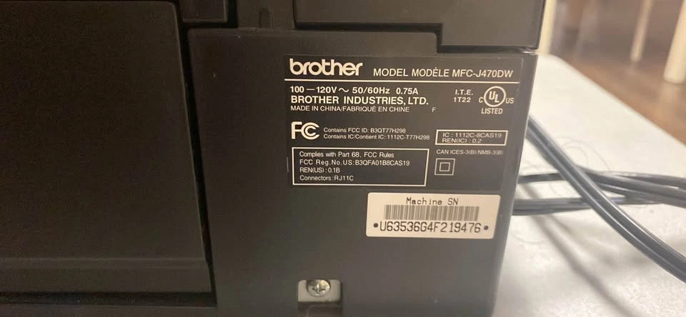 Brother MFC-J470DW Printer - photo 4