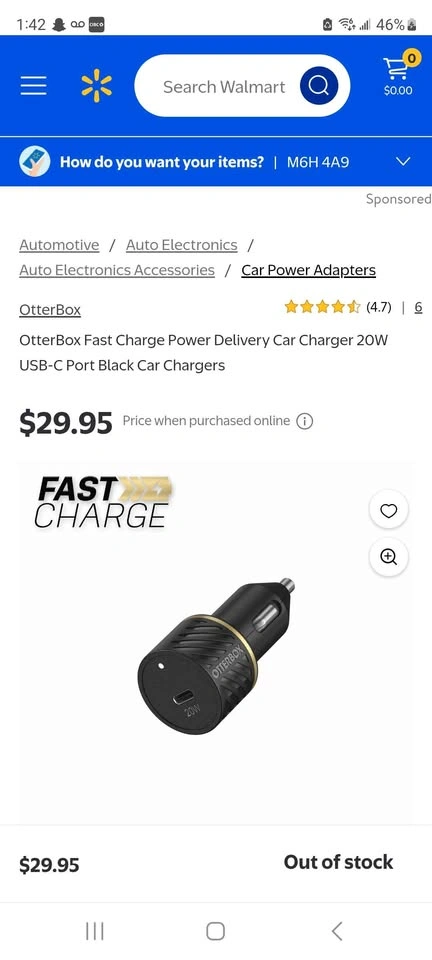 Otterbox Fast Charging Car Charger - photo 2