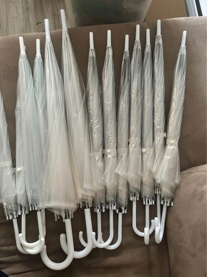 Clear Wedding/Event Umbrellas – 13 Total - photo 2