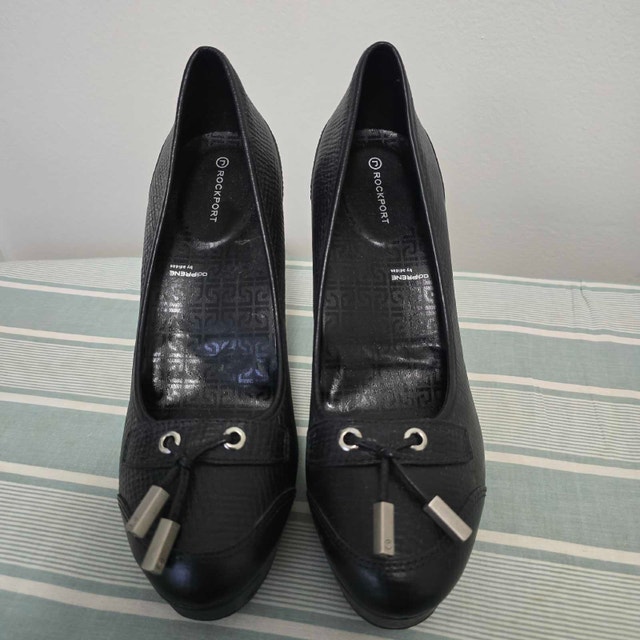 Rockport Leather Heels with Adripene Insoles