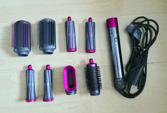Dyson Airwrap Complete Styler (Nickel/Fuchsia) - All Attachments - photo 3