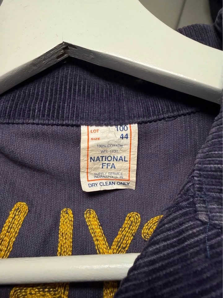 Vintage National FFA Corduroy Jacket Size 44 Embroidered - photo 3