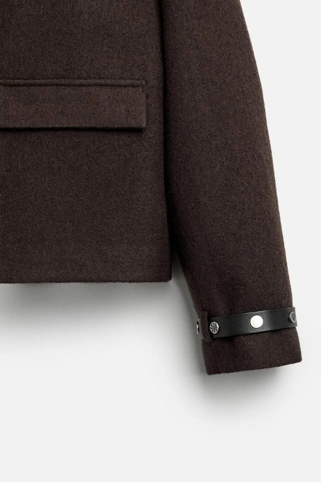 WOOL JACKET ZARA X NANUSHKA - photo 4