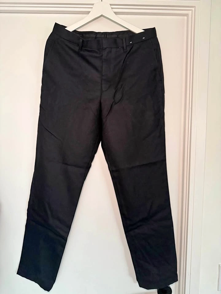 Uniqlo +J Black Wool Pants Waist 79cm