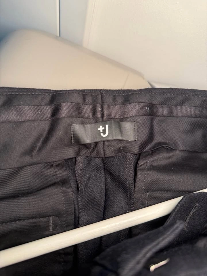 Uniqlo +J Black Wool Pants Waist 79cm - photo 2