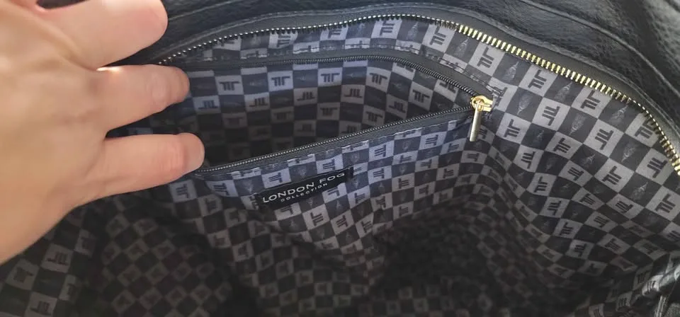 Women's London Fog Large Tote Purse image indicator(5)