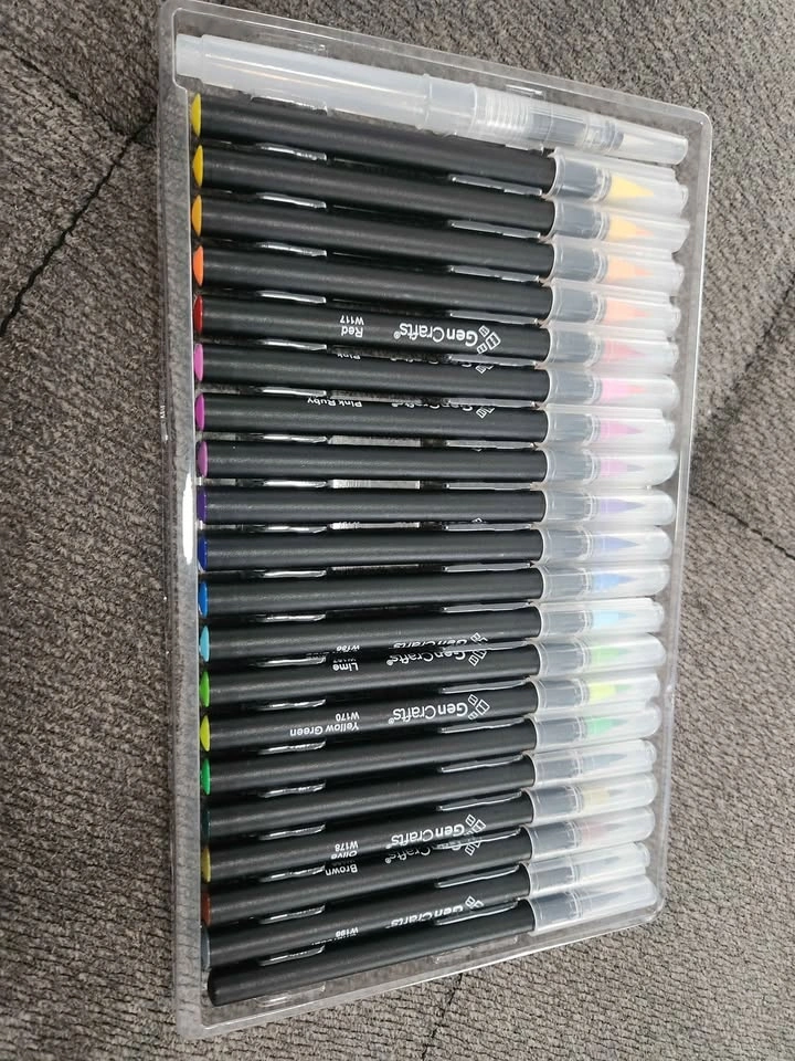 Gen Crafts 20 Watercolor Pens Real Brush Tip - photo 2