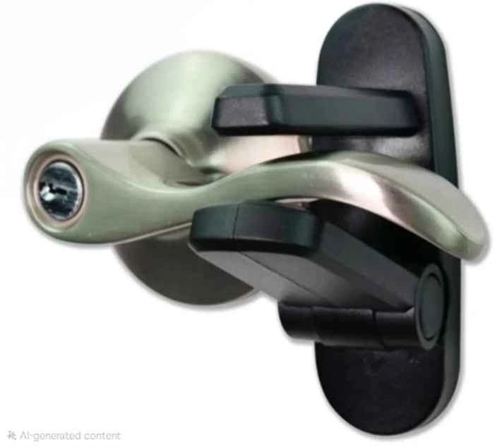 Door Lever Lock - 2 Per Pack