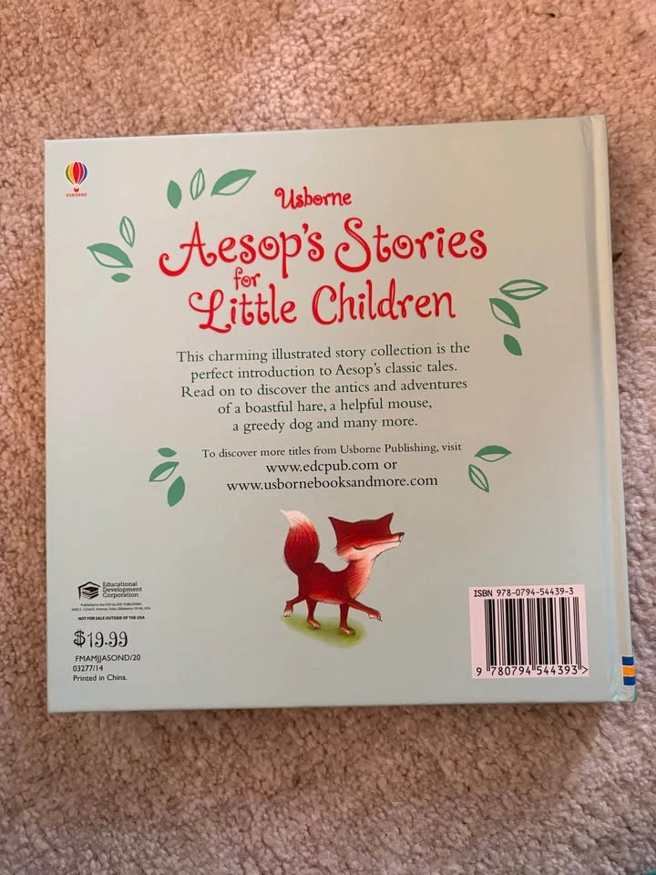 Aesop’s Stories for Little Children - photo 2