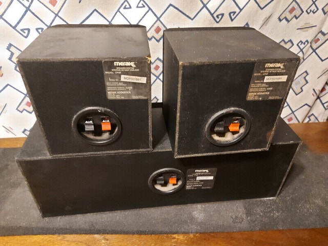 Merak Acoustics Speaker System 8 Ohm Left Right Center - photo 4