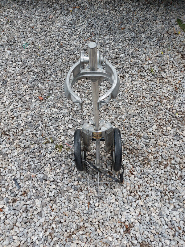 Golf Pull Cart Caddy - Older Folding Aluminum