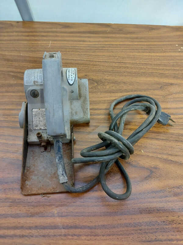 Craftsman Commercial Power Plane Vintage Old Model 512