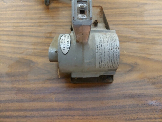 Craftsman Commercial Power Plane Vintage Old Model 512 - photo 3