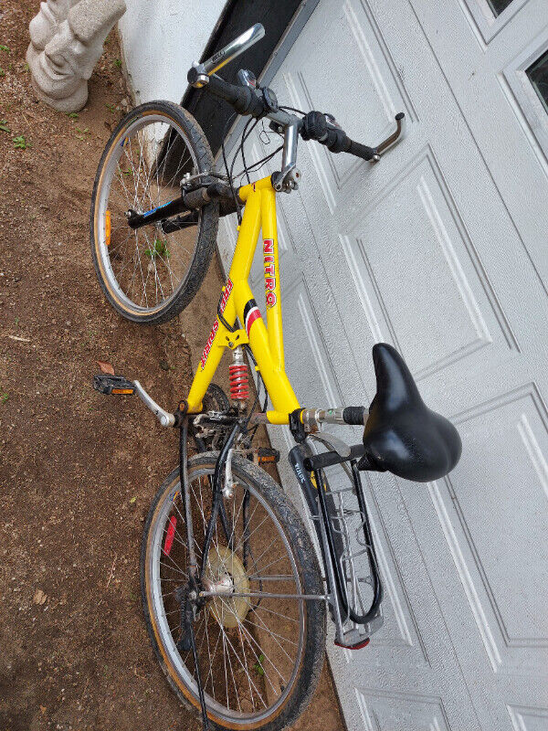 Nitro Free Spirit Mountain Bike Dual Suspension Yellow 26'' - photo 2