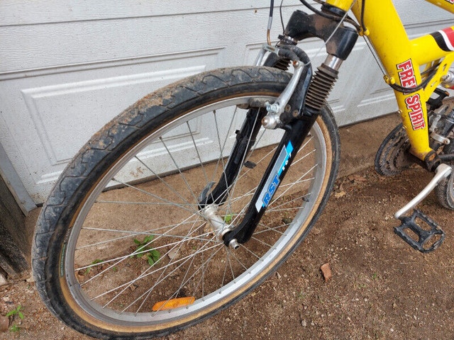 Nitro Free Spirit Mountain Bike Dual Suspension Yellow 26'' - photo 4