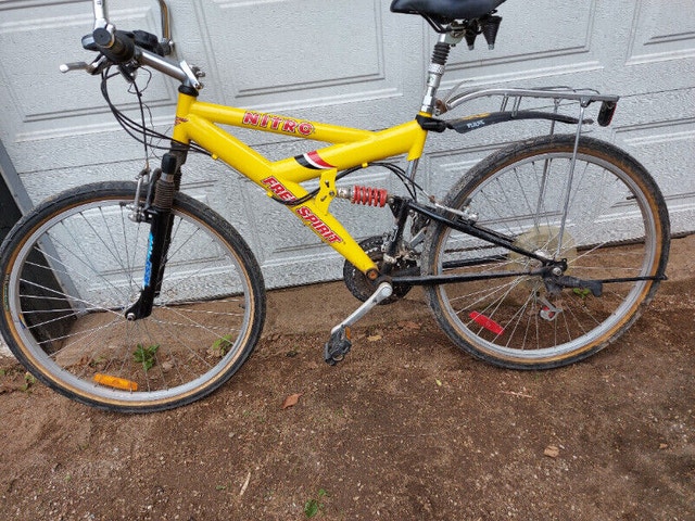 Nitro Free Spirit Mountain Bike Dual Suspension Yellow 26'' - photo 5