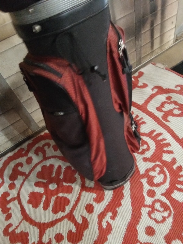Touring Tourselect Red Brown Golf Carry Bag - photo 4