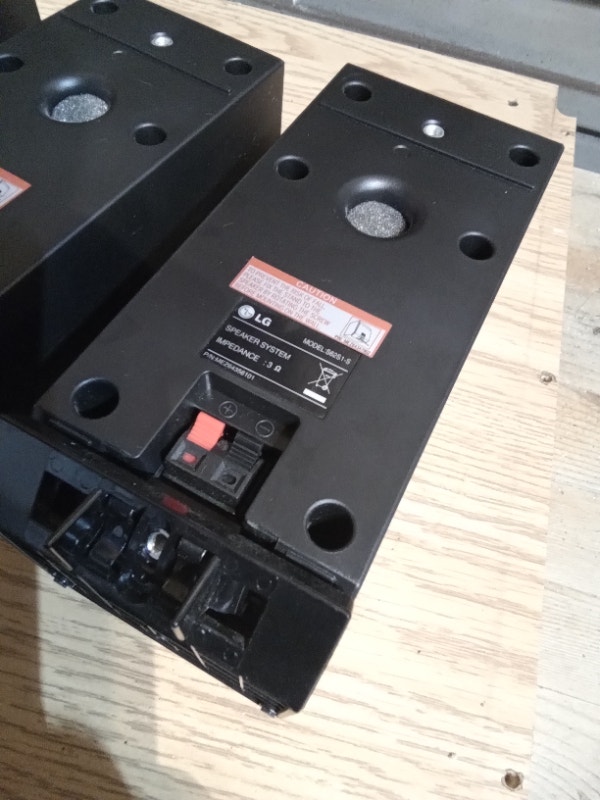 LG Surround Sound Speakers Drivers Only S62 - photo 4