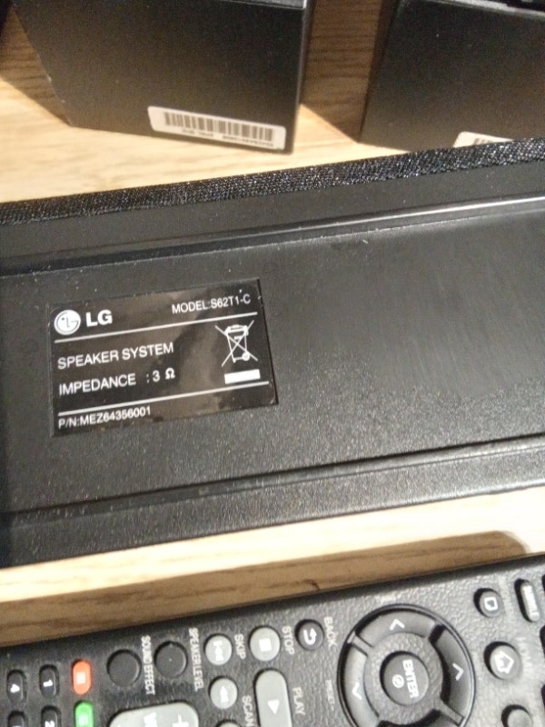 LG Surround Sound Speakers Drivers Only S62 - photo 5