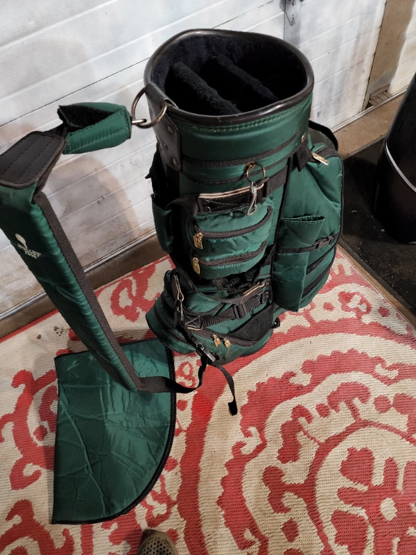 Big Large Green Golf Bag with Cooler Pocket - photo 4