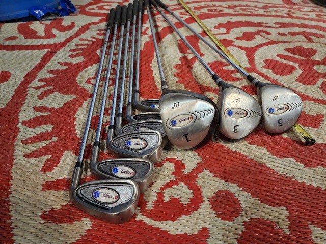 Ferno Golf Clubs set Putters Drivers Stainless - photo 3