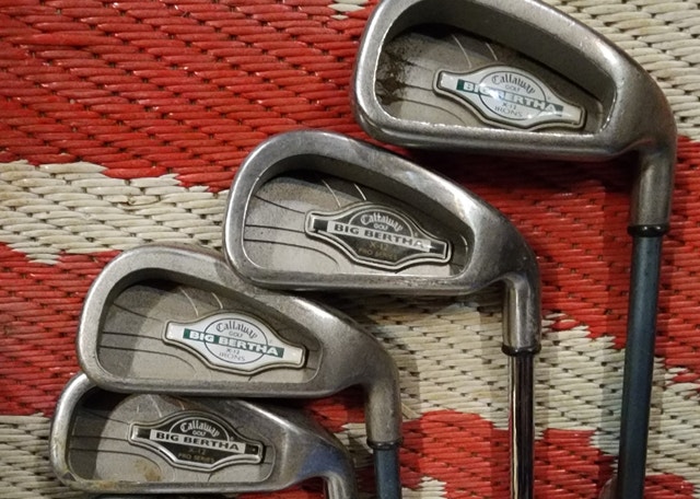 7 Golf Club Set Callaway Big Bertha X-12 Stainless - photo 2
