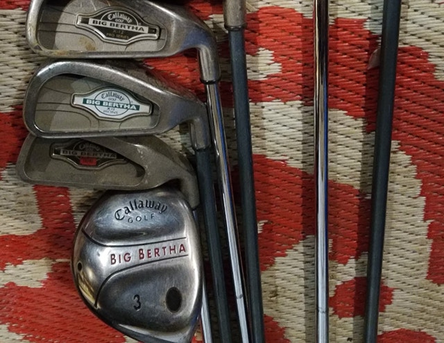 7 Golf Club Set Callaway Big Bertha X-12 Stainless - photo 3