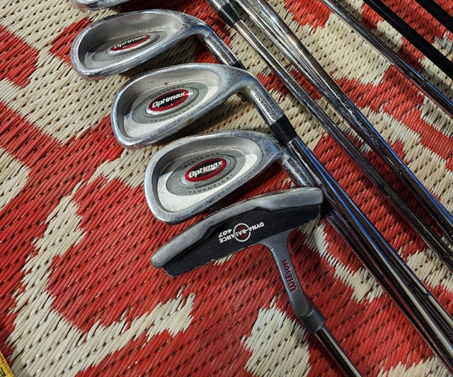 11 Golf Club Set Wilson Oprimax putters Drivers hybrid - photo 3