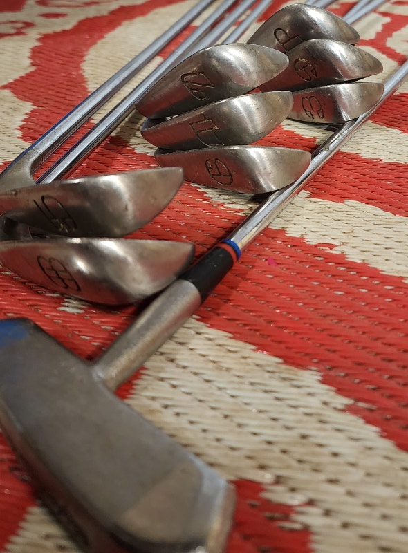 9 Left Handed Golf Club Set - Spalding Executive - photo 5