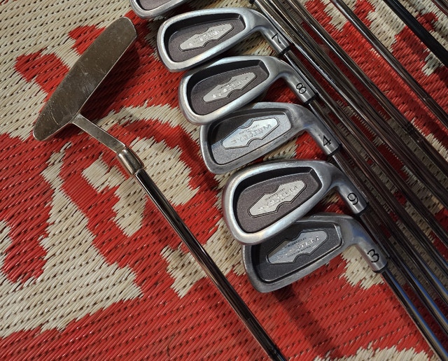 12 Golf Clubs Northwestern sys3tem Titanium matrix Trouble - photo 3