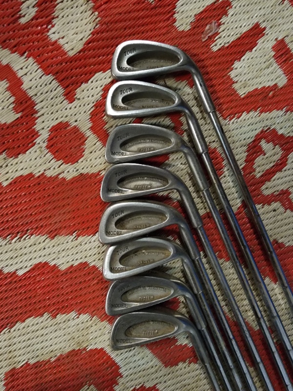 Golf Club Set - 7 DYNACAST Tour Model Peripheral Weighting
