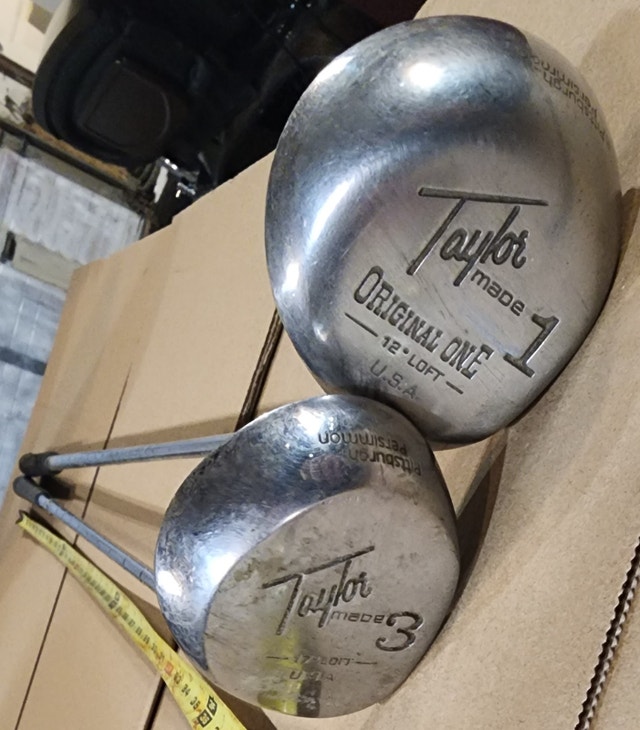 Golf Club Taylor Made 1 & 3 Stainless Original One Driver