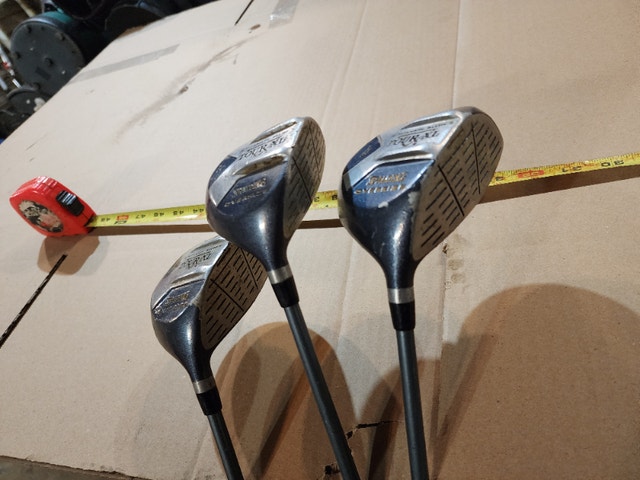 3 Golf Clubs Spalding Tour XL Drivers - photo 4