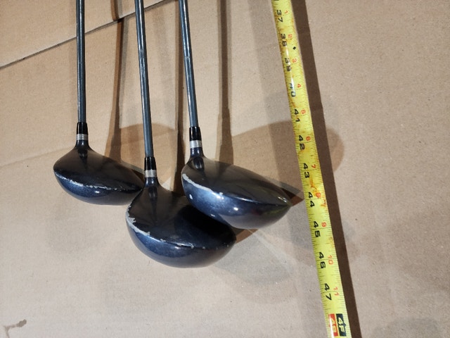 3 Golf Clubs Spalding Tour XL Drivers - photo 5